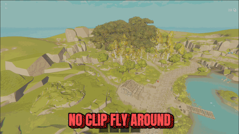Fell & Sell — Ghost Walker (No-Clip Fly)